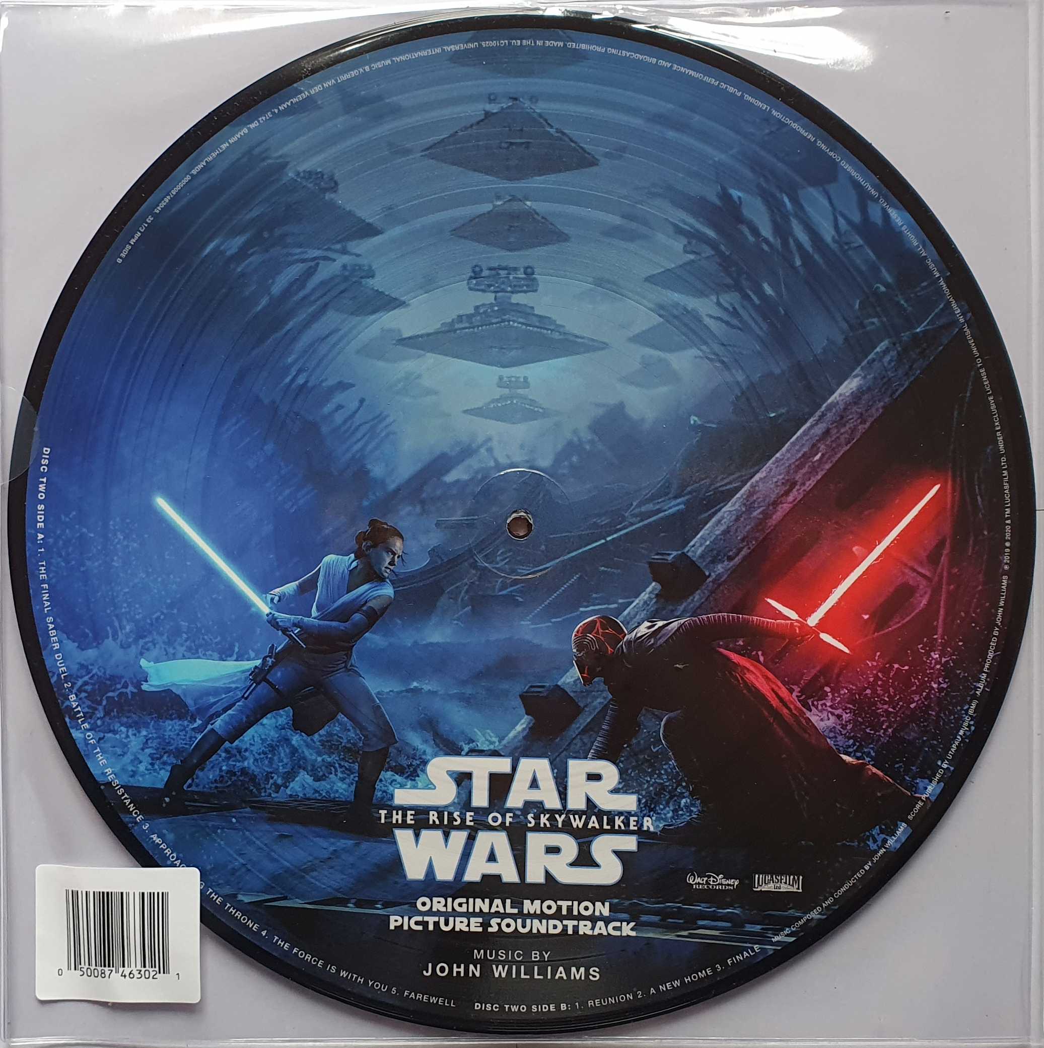 Picture of 00050087463045 Star Wars: The Rise Of Skywalker by artist John Williams from ITV, Channel 4 and Channel 5 library